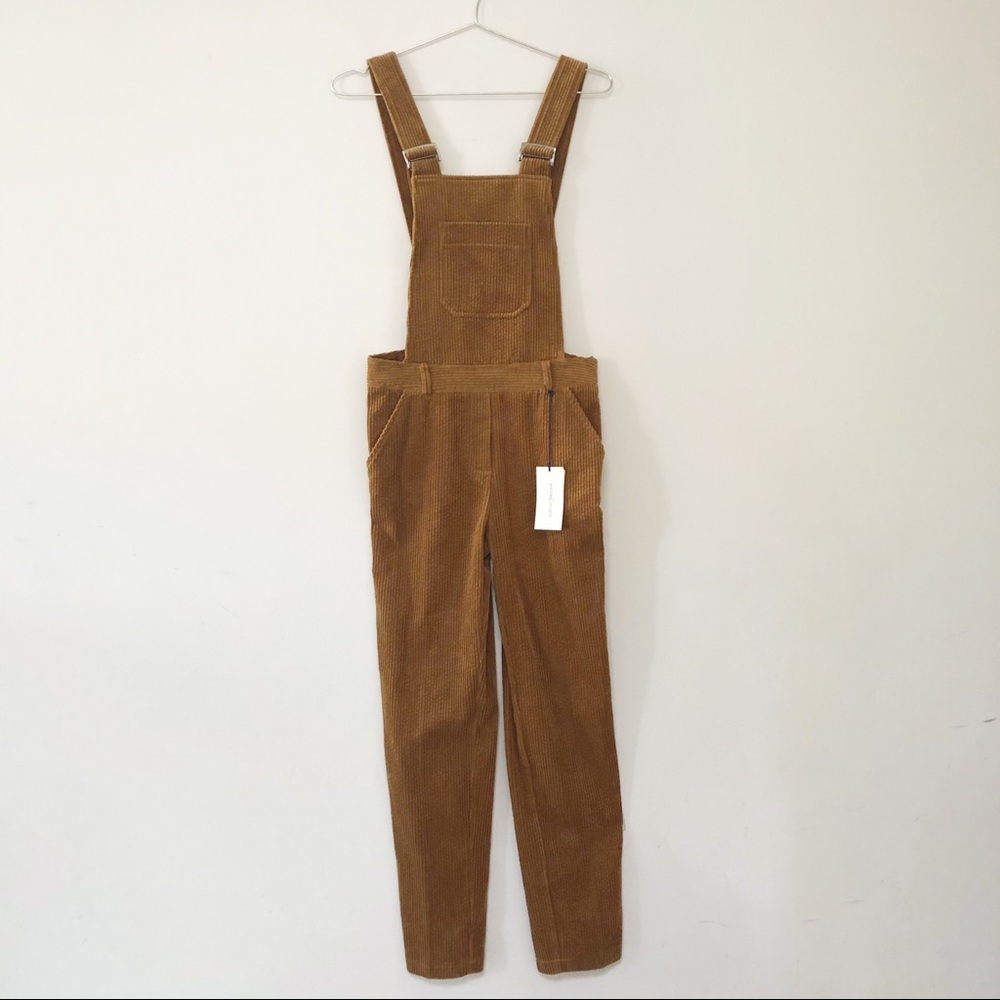 La Petite Francaise corduroy overalls, skinny fit